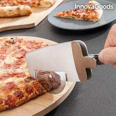 Multifunkční kráječ na pizzu InnovaGoods Nice 4-in-1
