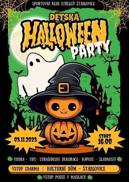 HALLOWEEN PÁRTY² 2023 | Obecstablovice.cz