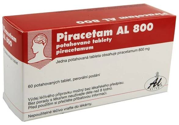 PIRACETAM AL 800 800MG potahované tablety 60