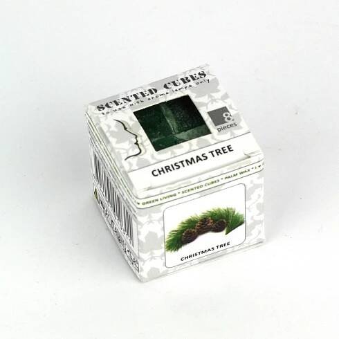 Aroma vosk vánoční strom 3x3x3cm