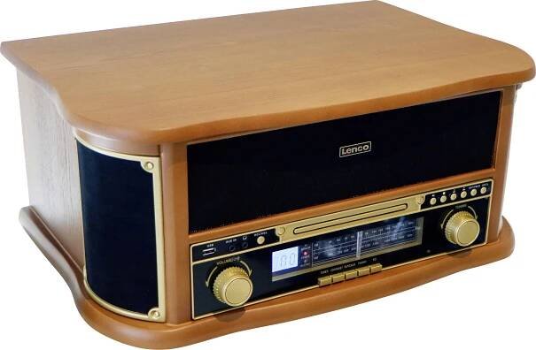 Lenco TCD-2551WD gramofon dřevo