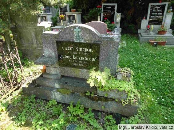 Hrob Vilém Šmejkal | Spolek pro vojenská pietní místa