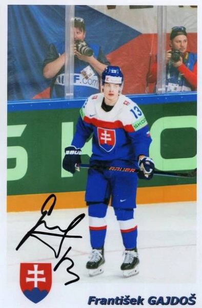 Autogram hokej - František Gajdoš - Slovensko - Účastník MS