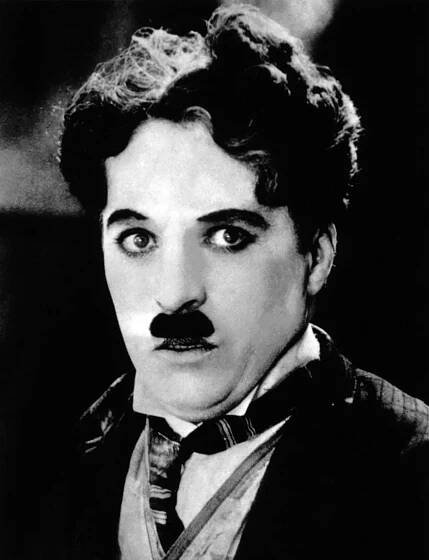 Portrait of Charlie Chaplin around 1924 in the US