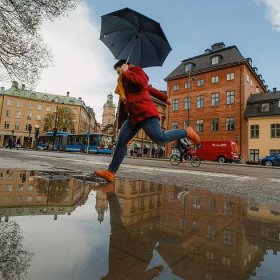Как увидеть Стокгольм и не намокнуть под дождём? - Экскурсии по Стокгольму с облаками
