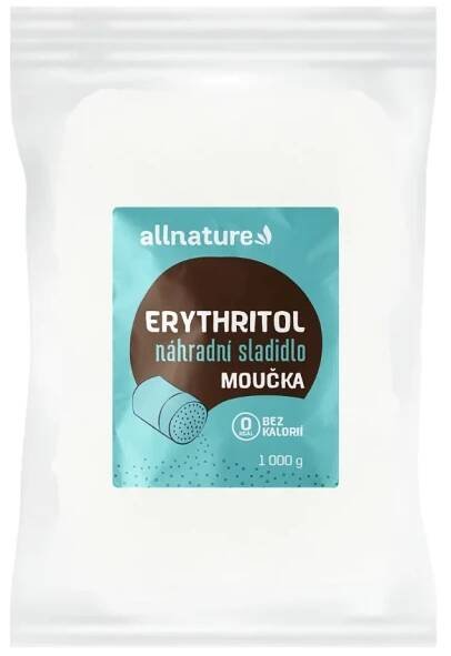 Allnature Erythritol moučka 1000 g