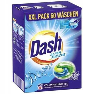 Kapsle na praní Dash 60 kusů