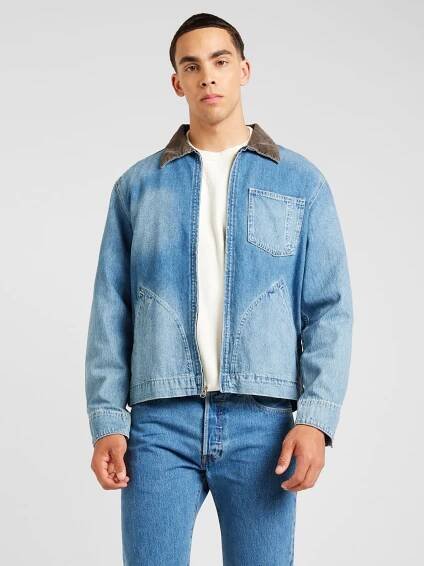 LEVI'S ® Přechodná bunda – modrá: přední strana
