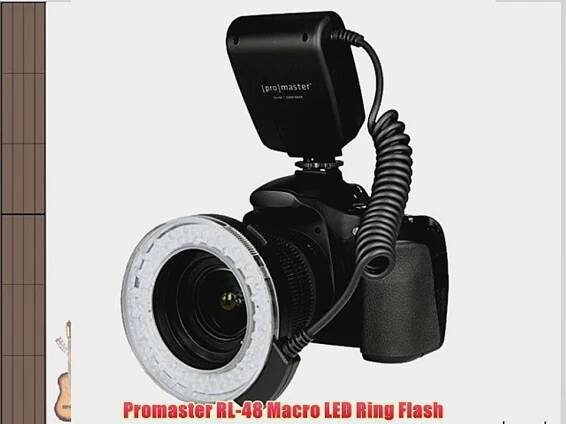 Promaster RL-48 Macro LED Ring Flash - video Dailymotion