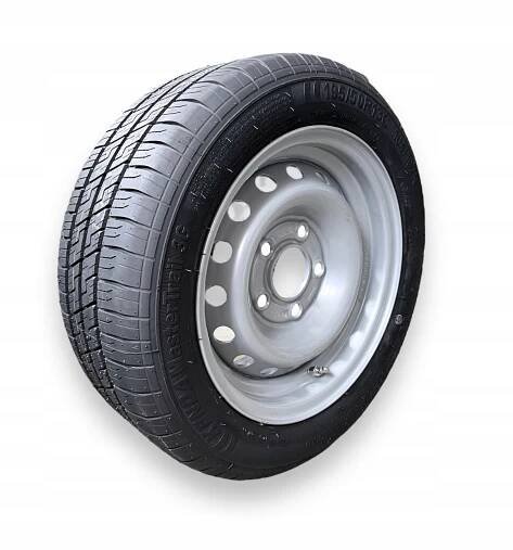 Náhradní kolo pro přívěsný vozík 195/50R13C 5x112 Stav balení originální
