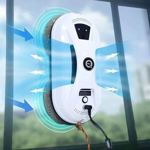 AUTOMATICKÝ INTELIGENTNÍ ROBOT S OSTŘIKOVAČEM PRO MYTÍ OKEN A DÁLKOVÝM OVLÁDÁNÍM za 2881.00CZK - Allegro