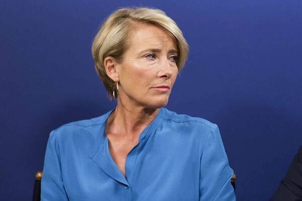 Emma Thompson Shuts Down Reporter When Asked About Royal Wedding: 'Give the Poor Kids a Break'