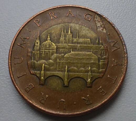 50 Kč 1993 - UNIKÁT - Extrémně vzácná CHYBORAŽBA!!! Čtěte popis!