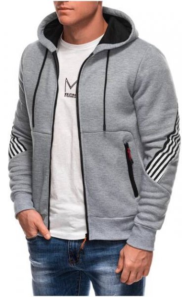 Pánská mikina EDOTI B1697 GREY velikost: XXL : ALTISPORT.cz