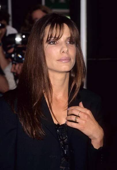 Sandra Bullock '90s bangs
