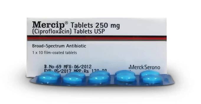 Ciprofloxacin tablety