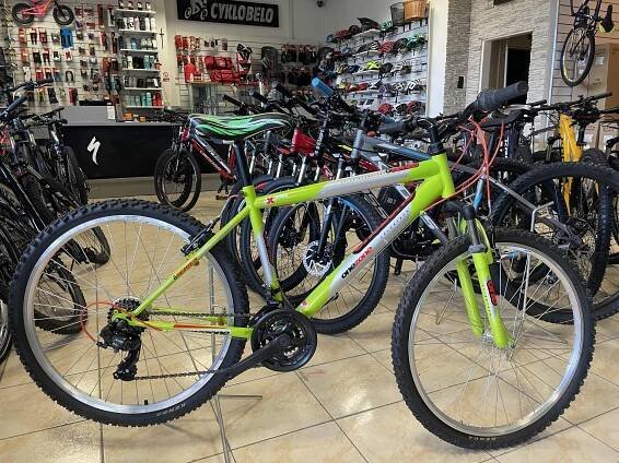 Zvoľte si veľkosť bicykla | Harry One Zone 15 26 Limetková | wwwShopCykloBelo.sk - internetový obchod kamennej predajne SHOPCYKLOBELO.SK Považská Bystrica