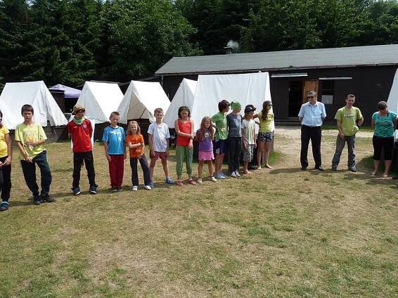 Pionýrský tábor oddílu Osma (10.07.2013) - Oficiální stránka města Dobruška