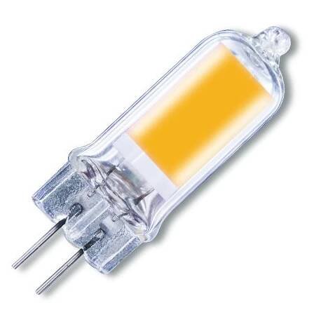 LED žárovka G4 2,5W 12V COB G4 LED2,5W-G4/2700 teplá bílá