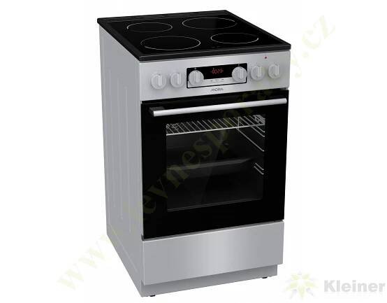 MORA C 5655 BS PREMIUM - elektrický skloker. sporák, INOX Look design 