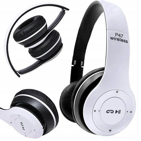 BEZDRÁTOVÁ SLUCHÁTKA P47 BLUETOOTH EDR MIKROFON MP3 OVLÁDACÍ PANEL