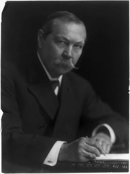 Soubor:Sir Arthur Conan Doyle, 1859-1930 LCCN2002706307.jpg – Wikipedie