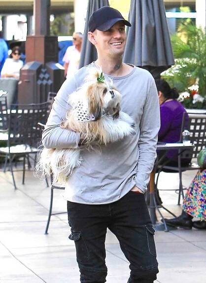 *EXCLUSIVE* Aaron Carter looks healthy while shopping with his sister Angel