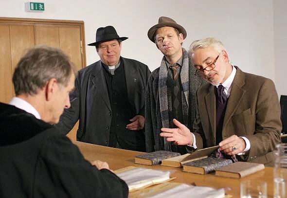 Otec Braun - Sněhurka a konec trpaslíků - Z filmu - Ottfried Fischer, Peter-Heinrich Brix, Christoph M. Ohrt