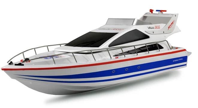 Amewi RC loď  Atlantic Yacht 73 cm modrá RTR sada