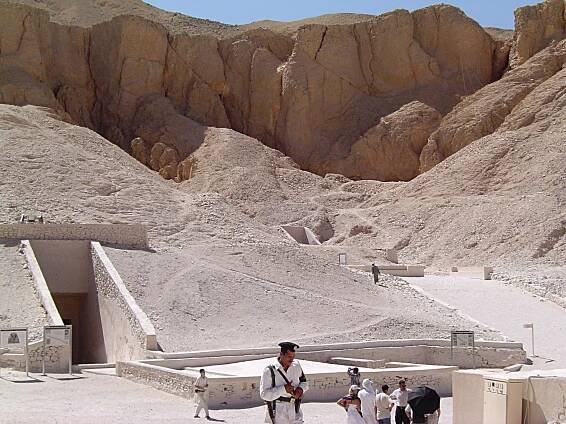 Egypt - Údolí králů - Hřbitov