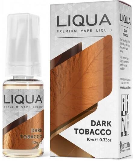 Liqua Dark Tobacco 10ml - Elektronické cigarety, náplně (e-liquidy), BLU, PULZE - www.trafika12.cz