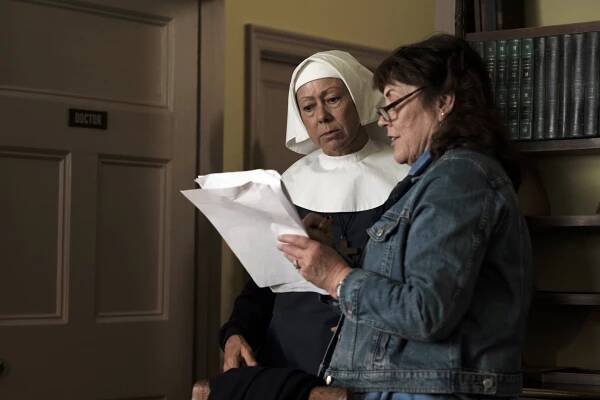 Zavolejte porodní sestřičky - Epizoda 4 - Z natáčení - Jenny Agutter