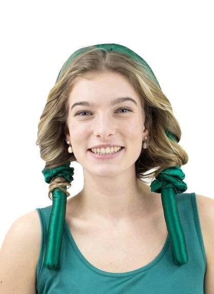 Heatless Curls, Forest Green