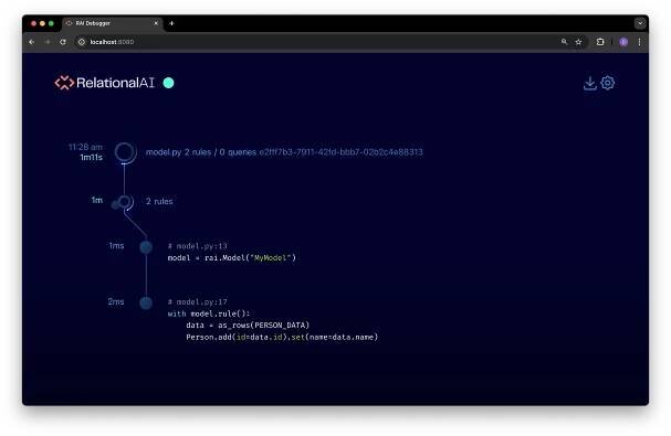 The Debugger Timeline