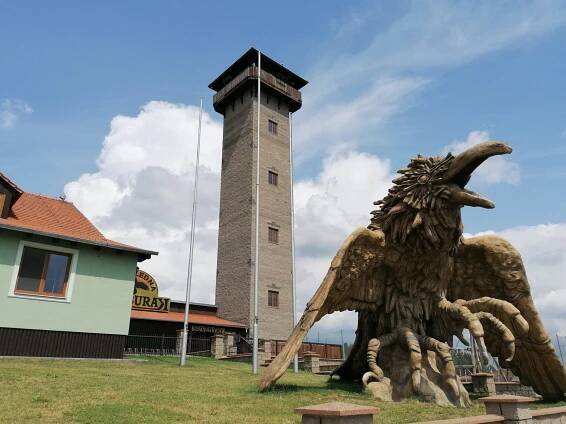 Rozhledna Rumburak nad Vranovskou přehradou