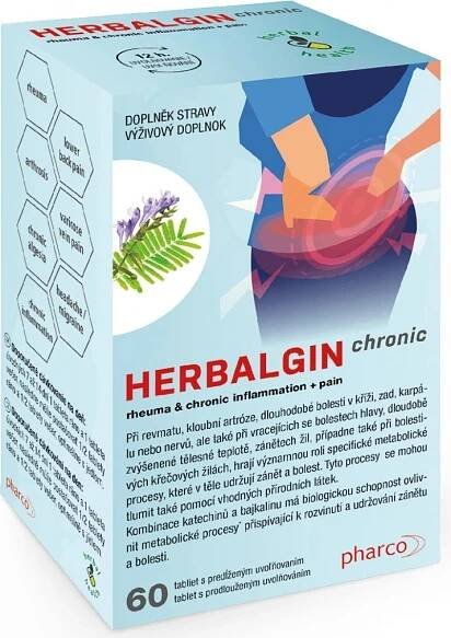 Herbalgin chronic 30 tablet