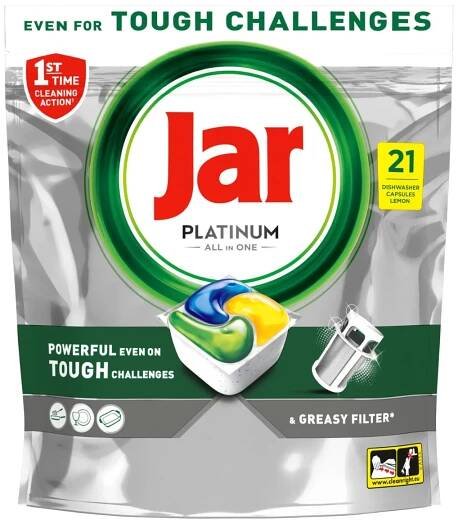 Jar Platinum Yellow Tablety do myčky 126 ks