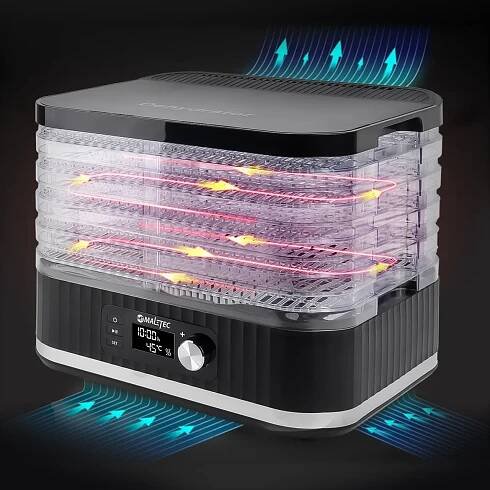 Sušička potravin na houby, ovoce a zeleninu 450w