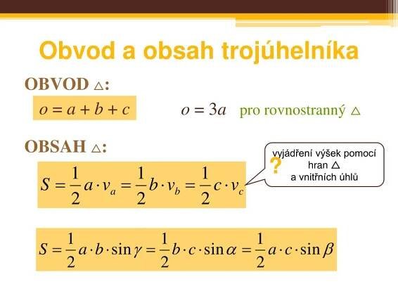 PPT - ŘEŠENÍ TROJ Ú HELN Í KŮ PowerPoint Presentation, free download ...