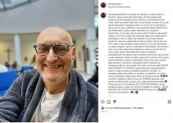 Herec Marcel Nemec s rakovinou: Plánuje svůj pohřeb! Zbývají mi měsíce...