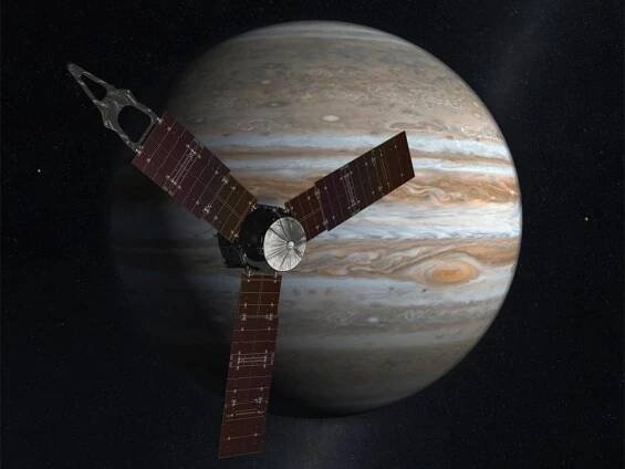 Velká radost v NASA: Sonda Juno se dostala na oběžnou dráhu Jupitera