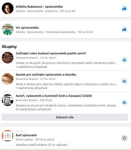 Kde publikovat své texty - Kurzy z obýváku