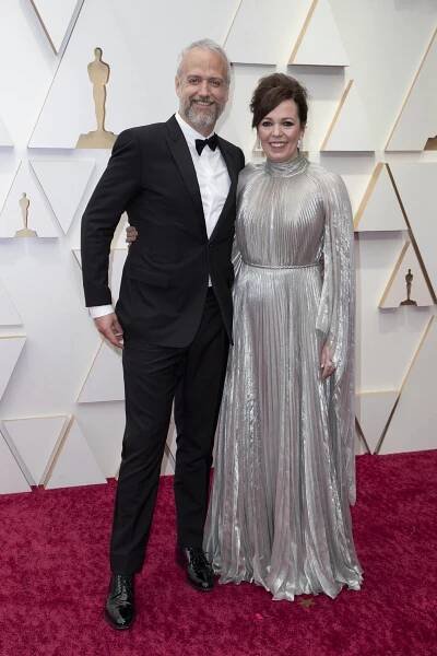 Red Carpet - Iain Canning, Olivia Colman - Oscar 2022 - Z akcí
