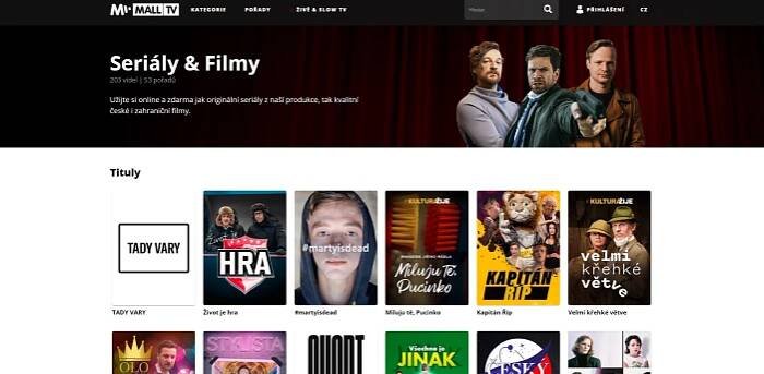 Seriály online zdarma