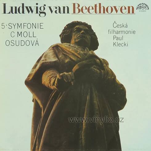 Ludwig van Beethoven - Česká Filharmonie, Paul Klecki - 5·Symfonie C Moll Osudová Vinyl/LP | Vinylio.cz - internetový obchod