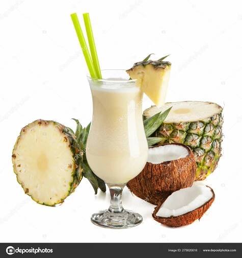 Pina colada koktejl — Stock Fotografie © gdolgikh #275620616