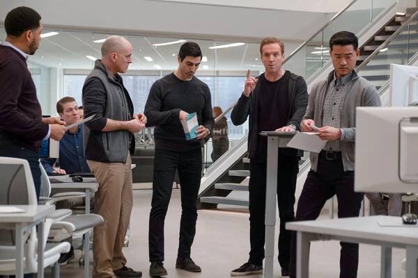 Kelly AuCoin, Louis Cancelmi, Damian Lewis, Daniel K. Isaac - Miliardy - Všemocný - Z filmu