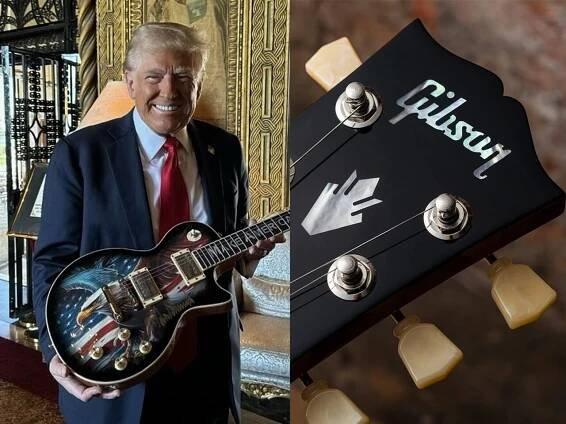 Gibson issues cease and desist to Trump Guitars over $12k Les Paul lookalikes