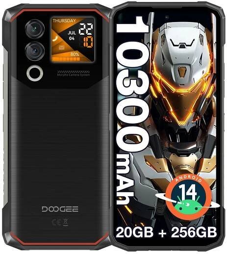 Chytrý telefon DooGee BLADE 10 MAX 20GB/256GB 10300mAh 6,56“ NFC/SIM/GPS