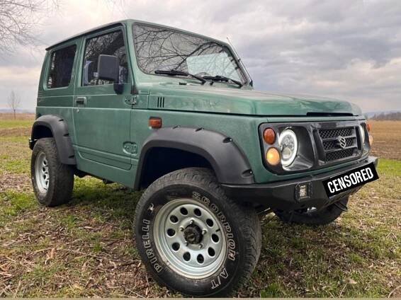 Plastové rozšiřovací lemy Suzuki Samurai + 10cm - Olomouc